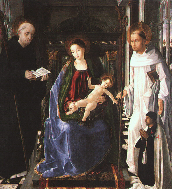 The Virgin with a Knight of Montesa